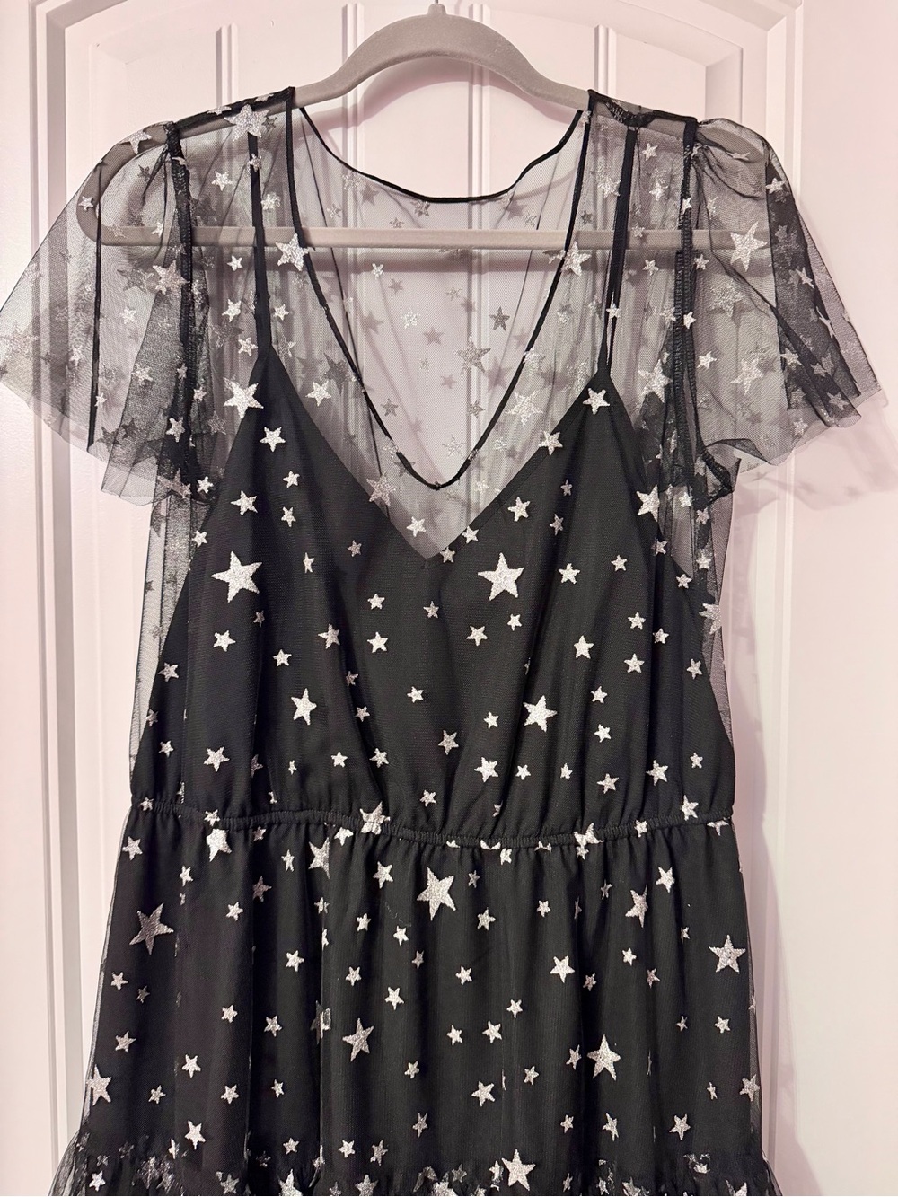 ModCloth Tulle There Was You Starry Night Tulle Dress Size L - Picture 7 of 7